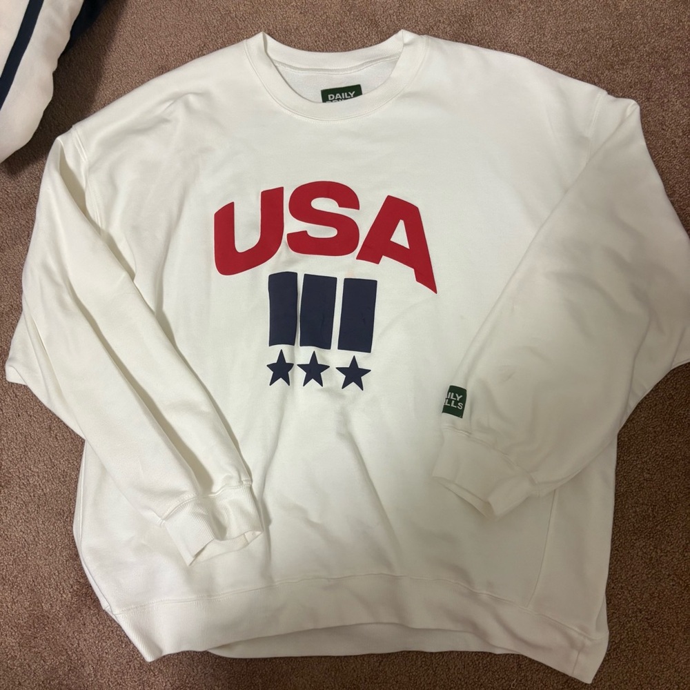 Daily Drills USA Oversized Sweatshirt